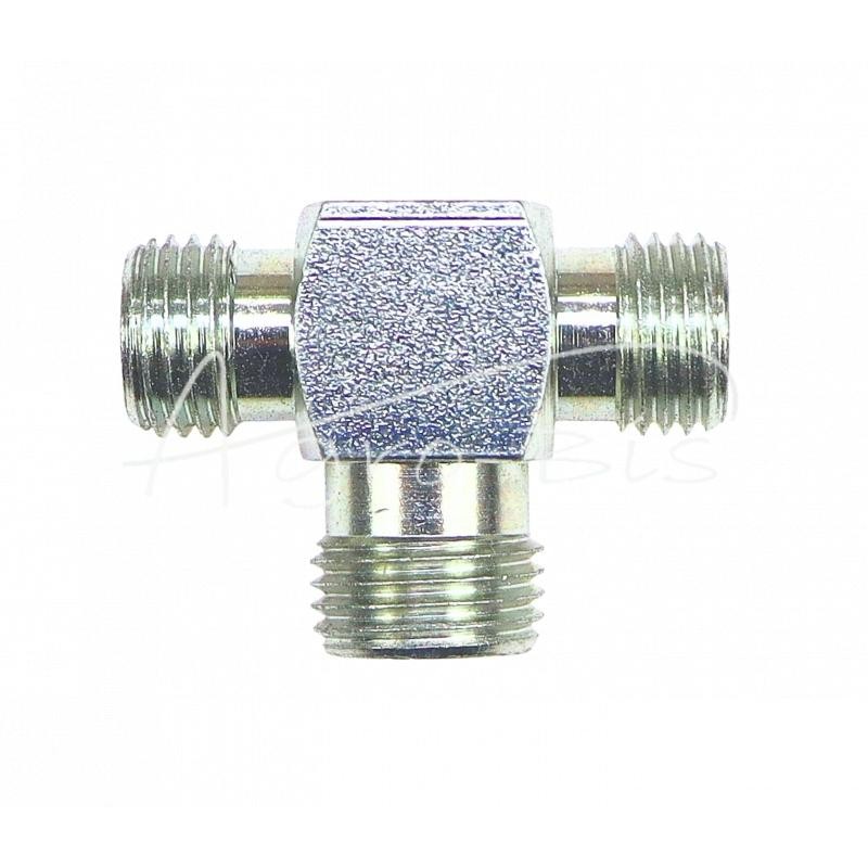 Hidraulinė jungtis – trišakis M14 - M16 - M14 8L/10L/8L - HS18