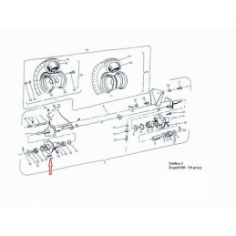 Ratų varžtas Z-224 kvadratiniam presui Sipma522300005 - 201002106