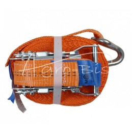 2T transportavimo diržas 6 m pločio 35 mm su sagtimi, sustiprintas MORGA - PT2T6M35M