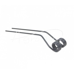 Dešinysis išorinis diržo grėblio dantis Krone 51914.01, dažytas milteliniu būdu, ilgis 625 mm, 10 mm MORGA - 265010M