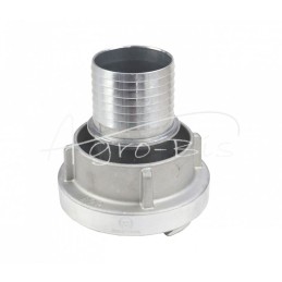 Siurbimo jungtis 52 mm + gofruota įvorė 50 mm aliuminio PZL HYDRAL - LS50H