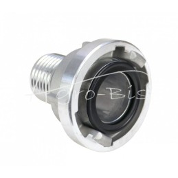 Siurbimo jungtis 52 mm + gofruota įvorė 50 mm aliuminio PZL HYDRAL - LS50H