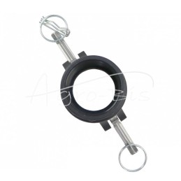 Camlock jungties lizdas, D tipo, polipropilenas, PP, 2" x 50 mm, PZL HYDRAL - ZCPD50H