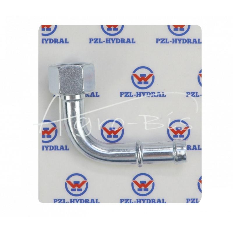 Lenkto vamzdžio antgalis, vidinis sriegis 90 DN10 M18X1.5 žarnai 11-12 mm 8040.90.1000 PZL HYDRAL - 8040901000H