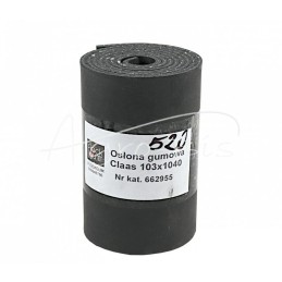 Guminis įgaubtas dangtis 103x1040 Claas kombainui - 662955