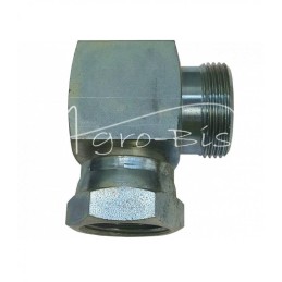 Jungtis - hidraulinė jungtis - alkūnė 90 AB M36x2 - M30x2 28L/22L WNP-DKM - HS301