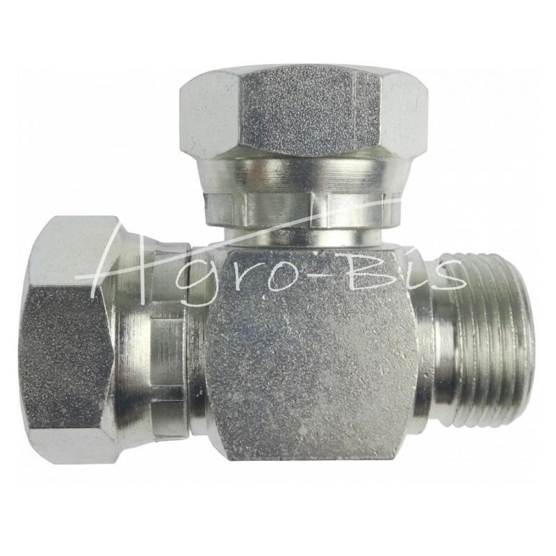 Jungtis - hidraulinė jungtis - AAB trišakis M22X1.5 15L - HS388