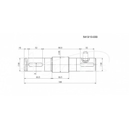 Neptun burokėlių kombaino volas - 541313030