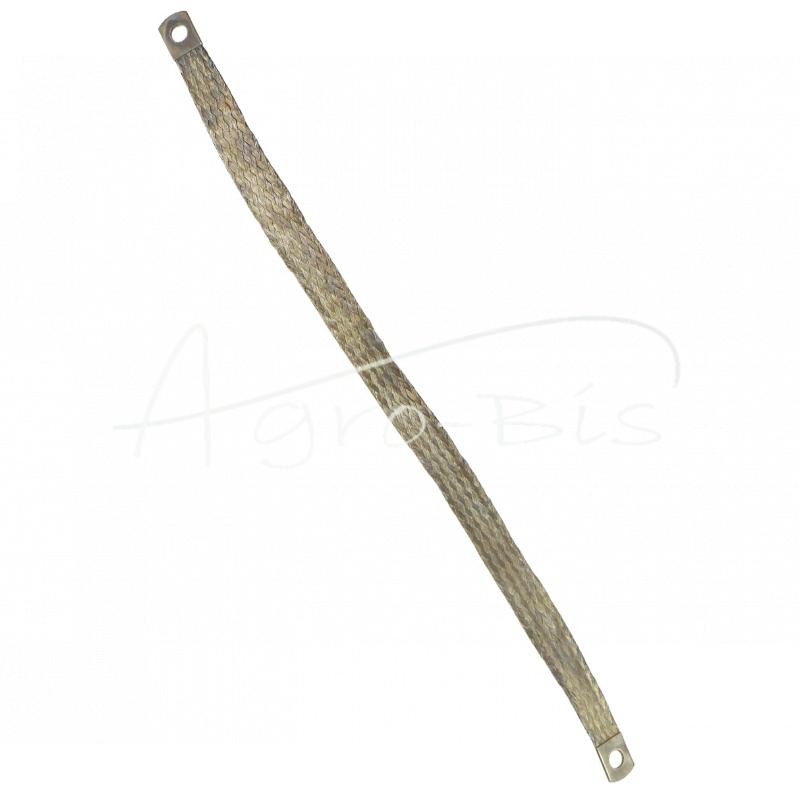 Įžeminimo vielos tinklas FI-8mm ilgio 420mm vario pynimas universalus nikeliuotas aukščiausios kokybės ELMOT - PM420PEL