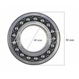 Savaime išsilyginantis rutulinis guolis 1208 K FŁT Kraśnik - 1208 K FŁT