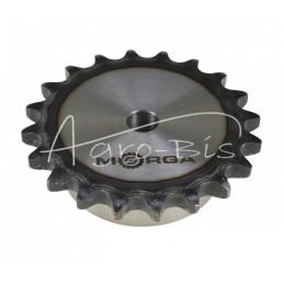 Grūdinto grandinės žvaigriovelis su flanšu, stebule 10B-1 Z-20 išorinis skersmuo - 108,4 mm MORGA - S10B120M