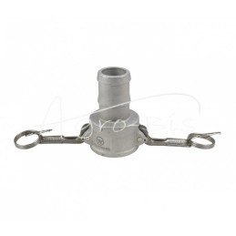 Camlock jungties greito prijungimo lizdas, C tipo, aliuminis, 1 1/2" x 38 mm, PZL HYDRAL - ZCC38H