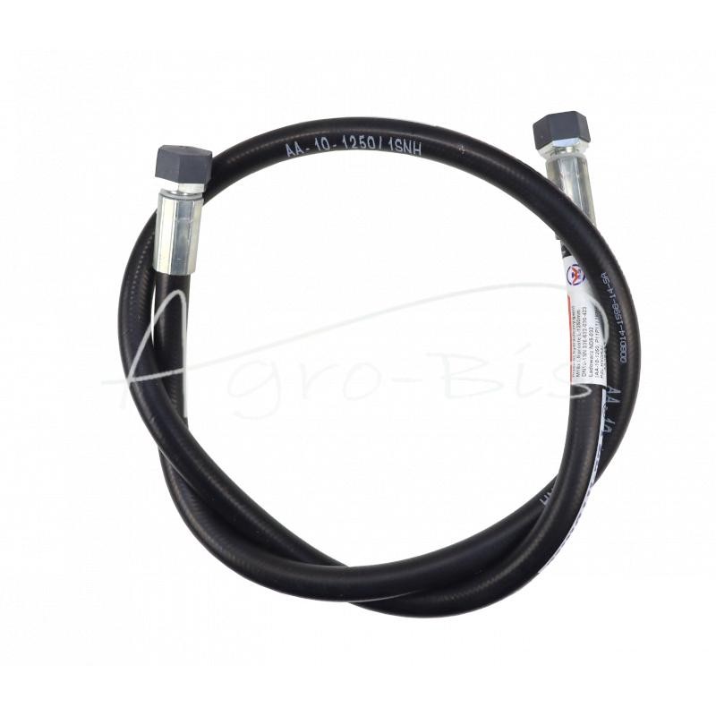 Hidraulinės žarnos sriegis M18x1.5 tiesus L-1250mm DN10-1SN 336-632-030-423 Krautuvas ND5-032 18MPa PZL HYDRAL - AA-10-1250/1S