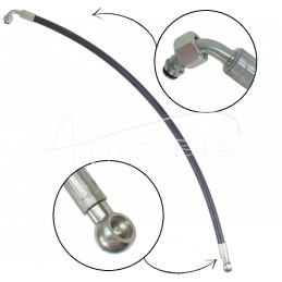 Hidraulinė žarna DN10 330bar alkūnė DKOL 90 DN10 M18X1.5 12L / kilpa RNM DN10 D18 L-800mm DN10-2SN PZL-HYDRAL - KO-10-800/2SNH