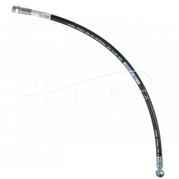 Hidraulinė žarna 330 bar išorinis sriegis M22x1.5 tiesi / su kilpele RNR P01 3/8 L-760mm DN10-2SN - AO-10-760/2SNH