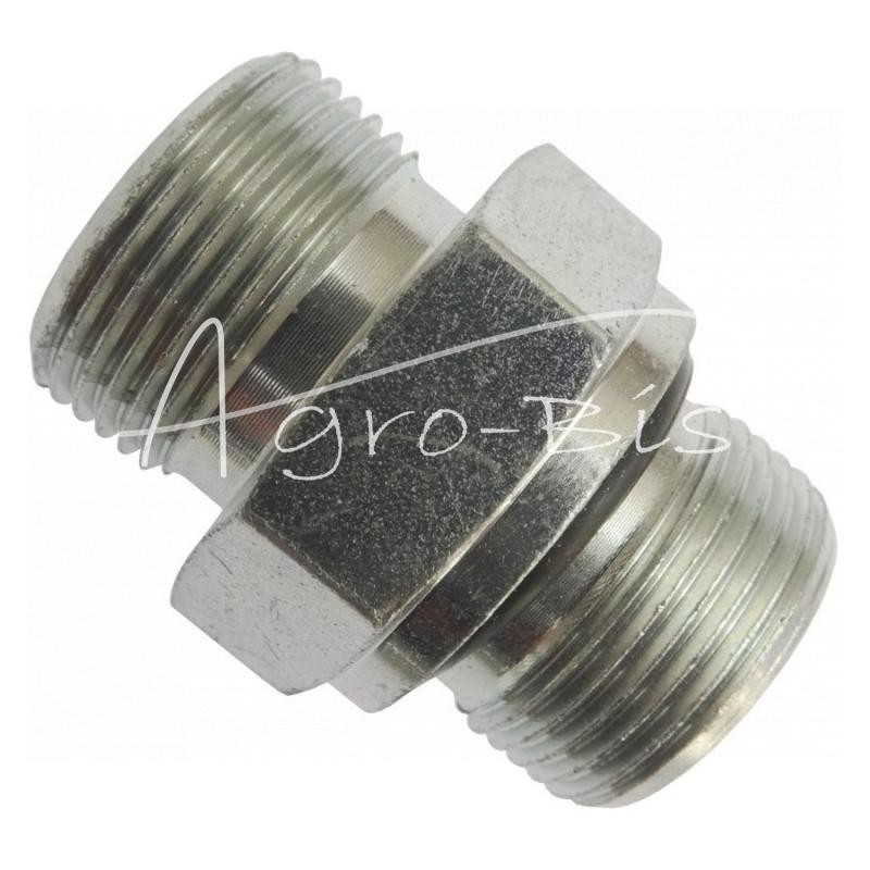 Hidraulinė jungtis BB M24x1.5 - M24x1.5 ED/16S - HS439