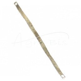 Įžeminimo vielos tinklas FI-10mm ilgio 450mm vario pynimas universalus nikeliuotas aukščiausios kokybės ELMOT - PM450PEL