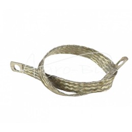 Įžeminimo vielos tinklas FI-10mm ilgio 450mm vario pynimas universalus nikeliuotas aukščiausios kokybės ELMOT - PM450PEL