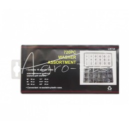 720 įvairių tipų ir dydžių poveržlių rinkinys - 50021240