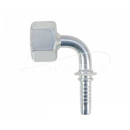 Hidraulinė jungtis DKOS 90° DN10 16S M24x1.5 sunki Premium HYDRAL - DKOS90DN10M24x1.5H