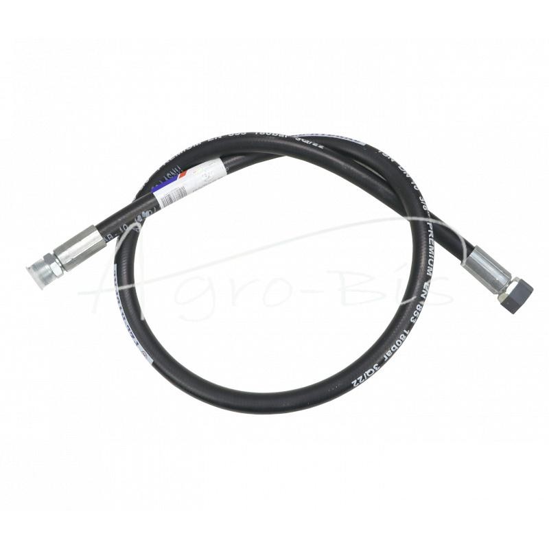 Hidraulinės žarnos sriegis M18x1.5 tiesus L-1140mm DN10-1SN Bizon 18.0MPa PZL HYDRAL - AB-10-1140/1SNH