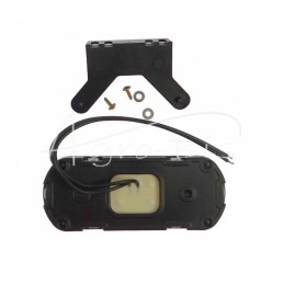 W240 12V/24V LED kombinuotas žibintas su šviesos projektavimo ant žemės funkcija, automobilio kontūras, atsparus vandeniui, gali