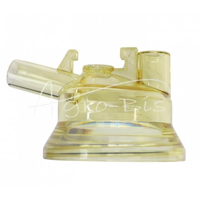 Skaidrus apatinis 150 ml kolektoriaus korpusas , skirtas „Alfa“ melžimo aparatui „ZAGRODA“. - 99670084ZA