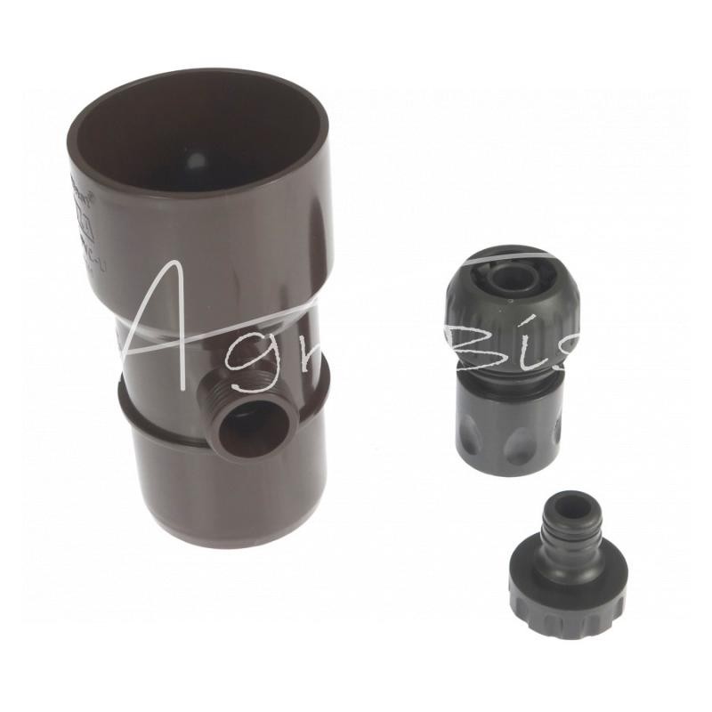 Lietaus vandens surinktuvas 63 mm rudas - 60-202