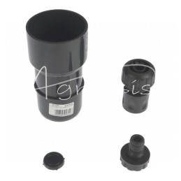 Lietaus vandens surinktuvas 63 mm grafitas - 60-204