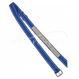 1,30 m ilgio stulpo tvirtinimo diržas su oda sutvirtinta apykakle - 202-010-007