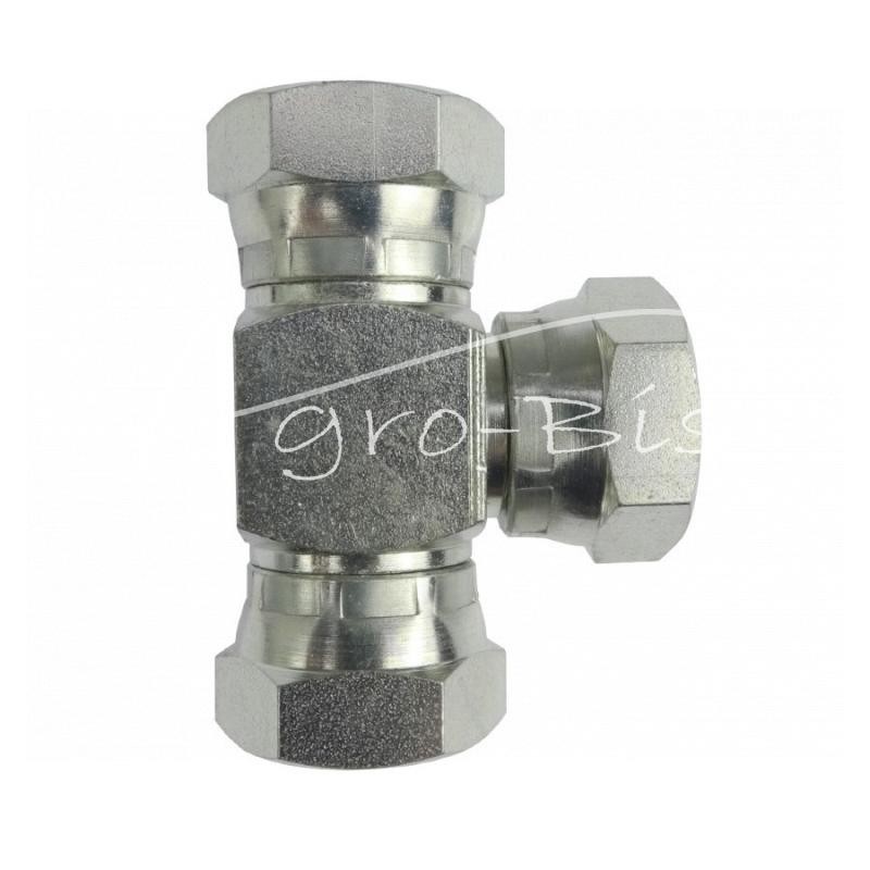 Jungtis - hidraulinė jungtis - AAA trišakis M22x1.5 15L - HS396