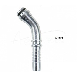 Hidraulinė jungtis DKOL 45 DN08 M16x1.5 6041.95.0800 - 6041.95.0800