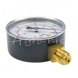 Vakuumo matuoklis-W63 R -1-0 baro sriegis1/4" 752 melžimo aparatas - D-379/63