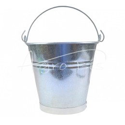 Cinkuotas kibiras, storis 0,7 mm, 10 l, skersmuo – 28 cm - T04204T