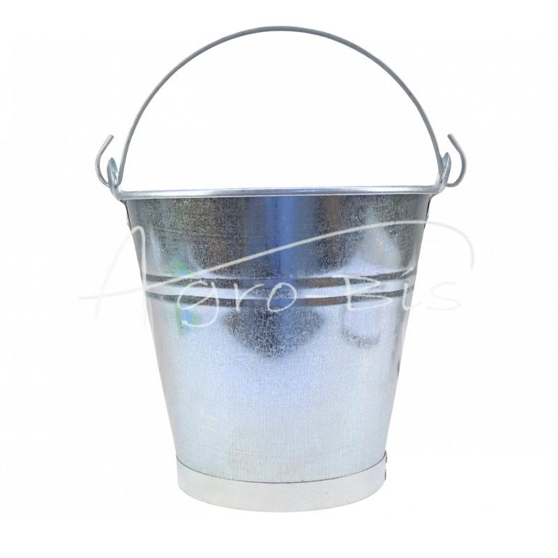Cinkuotas kibiras, storis 0,7 mm, 10 l, skersmuo – 28 cm - T04204T