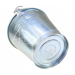 Cinkuotas kibiras, storis 0,7 mm, 10 l, skersmuo – 28 cm - T04204T