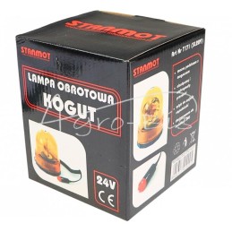 Signalinė įspėjamoji lemputė, švyturėlio lemputė 24V oranžinė - LP24V