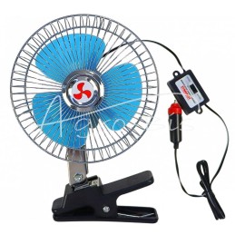 24 V elektrinis ventiliatorius su spaustuku - WNT03/24V