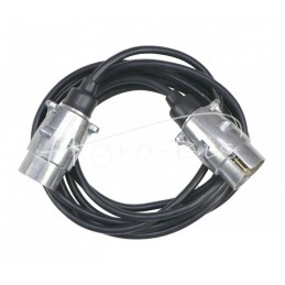 Priekabos prijungimo kabelis 7x0,75 3,5 m, du kištukai - 7x0,75x3,5