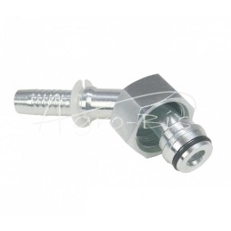 Užlenktas antgalis metrinis kampinis vidinis sriegis DKOL 45° DN12 18L M26x1.5 Premium HYDRAL - DKOL45DN12M26x1.5H