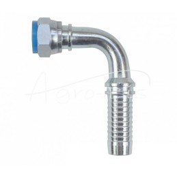 Metrinis kampinis užspaudžiamas antgalis, vidinis sriegis DKOL 90° DN25 22L M30x2 HYDRAL - DKOL90DN25M30x2SH