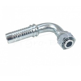 Metrinis kampinis užspaudžiamas antgalis, vidinis sriegis DKOL 90° DN25 22L M30x2 HYDRAL - DKOL90DN25M30x2SH