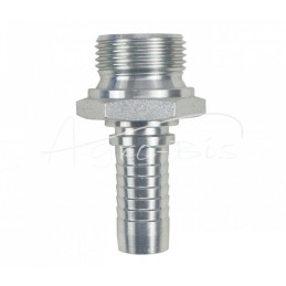 Hidraulinės jungties antgalis AGR DN20 1" BSP S36 Premium HYDRAL - AGRDN20G1H