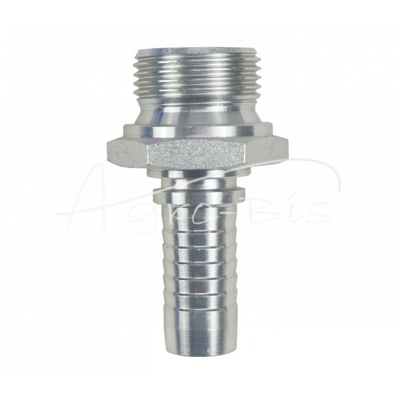 Hidraulinės jungties antgalis AGR DN20 1" BSP S36 Premium HYDRAL - AGRDN20G1H