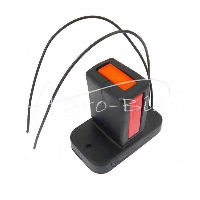 Trijų funkcijų gabaritinis žibintas 12/24V atsparus vandeniui IP68 LED su laidu - 1169