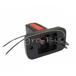 Trijų funkcijų gabaritinis žibintas 12/24V atsparus vandeniui IP68 LED su laidu - 1169