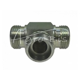 Hidraulinės jungties jungtis – trišakis M27x2 18L - HS38