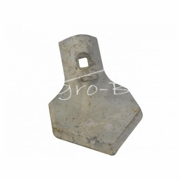 Žąsies kojelė, 1 skylės, 100, skirta 45x10 dantų S, SK, MAX, KOMBI, VIKING Unia tipams - 1731002010