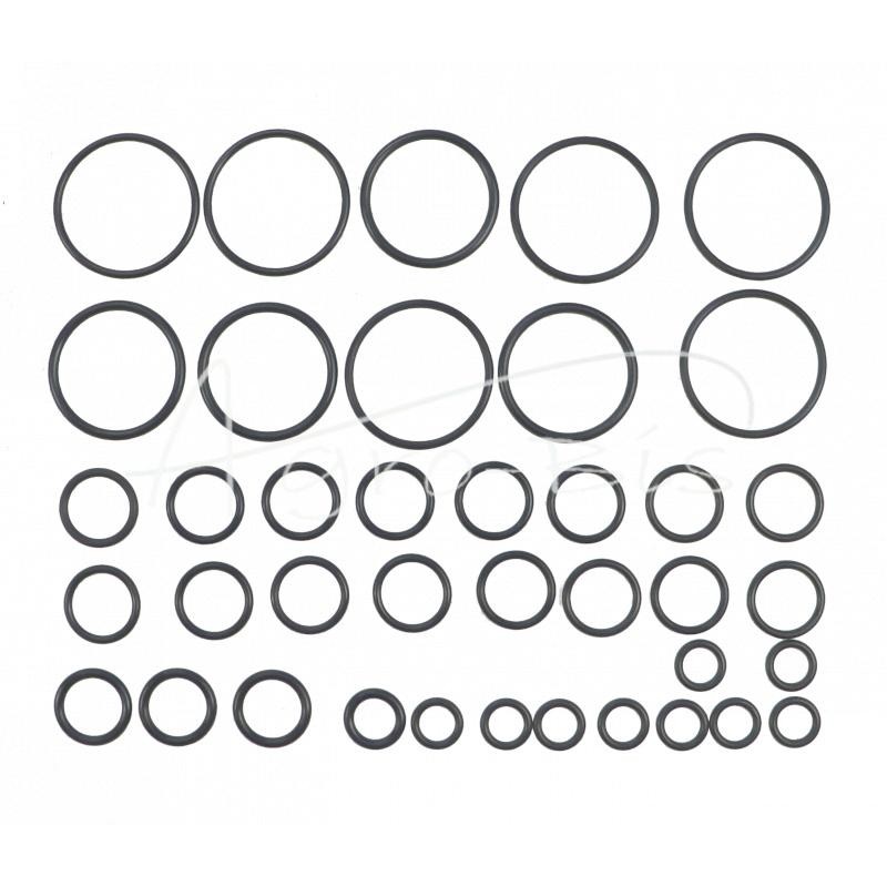 Skirstytuvo riebokšlių komplektas RBS-10RII-PxR5xR5xR5xL, skirtas „Cyklop T-214 PZL“ hidrauliniam krautuvui - K128H