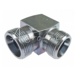 Jungtis - hidraulinė jungtis - alkūnė 90 BB M27x1.5 18L - HS281